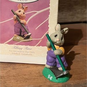 Hallmark Tilling Time Bunny Easter Ornament